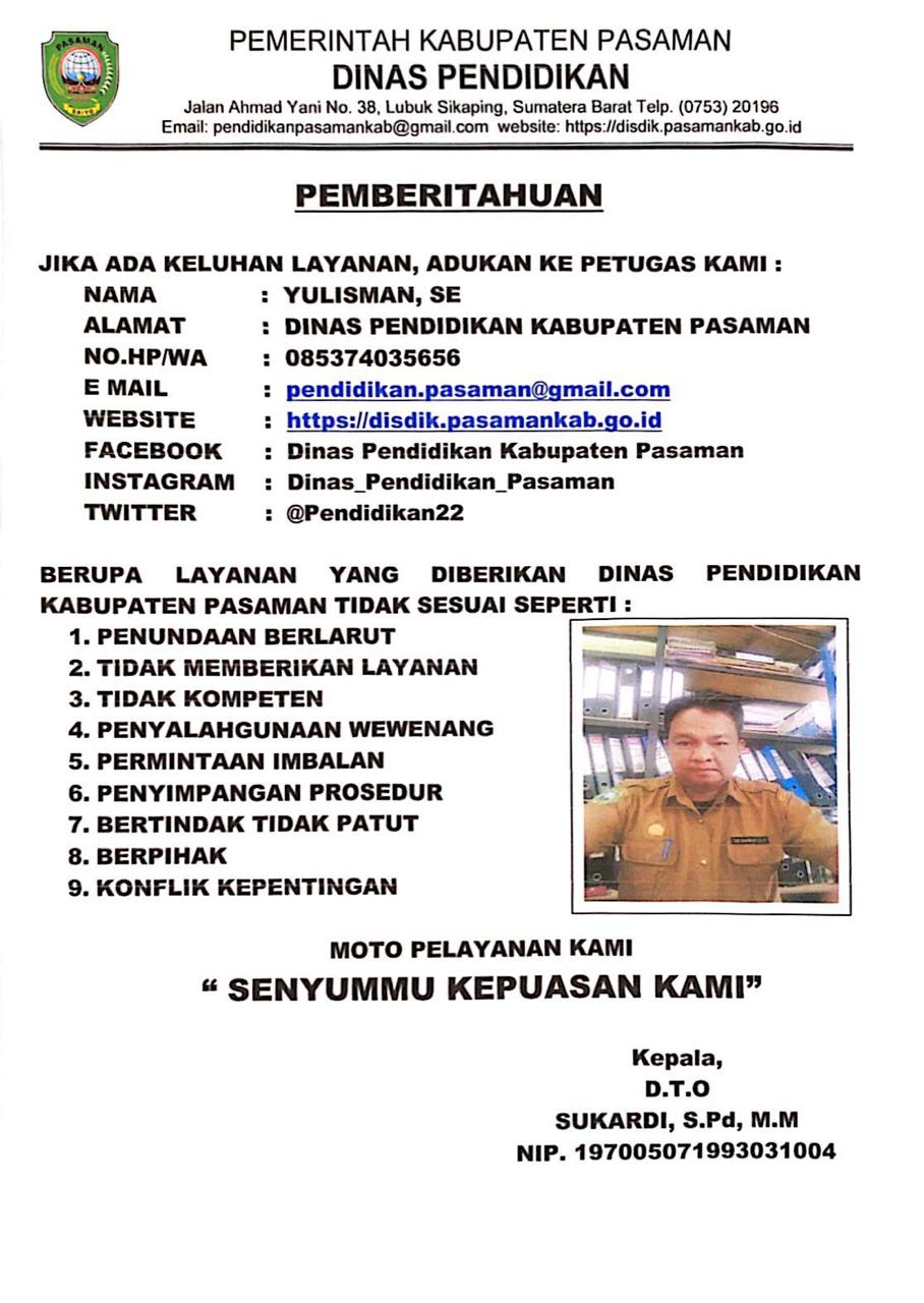 PENGUMUMAN